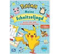 Pokémon Activity-Buch: Meine Schnitzeljagd: Alles für den Kindergeburtstag! | Beschäftigungsbuch für bis zu 12 Kinder