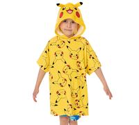 Pokemon Amarillo Poncho Toalla Unisex Niños