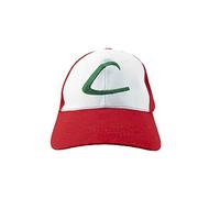 Pokemon Anime Ash Ketchum Cosplay Cap, rosso, Taille unique