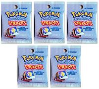 Pokemon Artbox Series 1 - 5 Booster Packs 50 Sticker