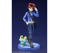 Pokémon ARTFXJ Estatua 1/8 Calem & Froxy 20 cm