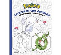 Pokémon Aventuras para colorear: legendarios y singulares (Colección Pokémon)