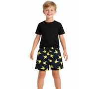 Pokémon Bañador para niño, Negro, Edad 5-6 años