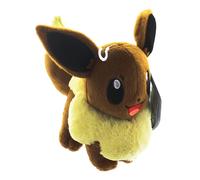 Pokemon Básico 8" Peluche: Eevee Con Boca Abierta