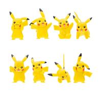 Pokémon Battle Feature Vinile Figures 8 Pack Pikachu 5 Cm Jazwares