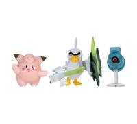 Pokémon Battle Figura Set 3-pack Clefairy, Beldum, Sirfetch'd 5 Cm Jazwares