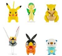 Pokemon Battle Figure 6 Pack - Bevat 2-inch Snivy, Oshawott, Tepig, Chikorita, S