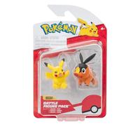 Pokèmon Battle Figure First Partner 2 Pack (Tepig & Pikachu #7) W6