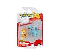 Pokémon Battle Figure Phanpy & Chimcar - Compatible con Clip N Go Poké Ball! Juguete oficial de Pokemon para niños 3+