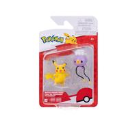 Pokémon Juego de 2 Figuras de Batalla PKW4531 - Pikachu & Drifloon - Juguete Oficial de Pokemon para niños de 4 años