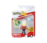 Pokémon Battle Figure PKW4558 Magnemite, Snivy & Raboot - Juego de 3 juguetes oficiales de Pokémon para niños a partir de 4 años