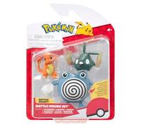Pokémon Battle Figure Set (3PK: Charmander #1, Trubbish & Poliwhirl) W23
