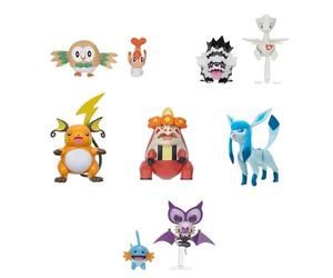 Pokémon Battle Figure Wave 95007-20 Variuos Characters to Collect - Figura Oficial para niños de 4 años