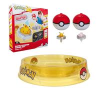 Pokémon Battle Spinner Arena Set - Dos Spinners de Batalla con Dos lanzadores de Bolas Poké Spinner y Battle Arena