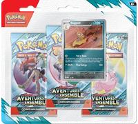 Pokémon-Blister de 3 Refuerzos, Color baggaid (100-10307 : C : FR : 14 :)