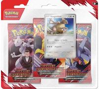 Pokémon: Blíster de 3 Sobres de Mejora de Escarlata y Púrpura-Rivales Predestinados: Kangaskhan de JCC Pokémon (3 Sobres de Mejora y 1 Carta holográfica de promoción)