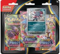 Pokémon: Blíster de 3 Sobres de Mejora de Megaevolución-Fuegos Fantasmales: Weavile de JCC Pokémon (1 Carta holográfica de promoción y 3 Sobres de Mejora)