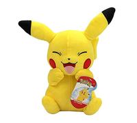 Pokémon BO36766 - Peluche de Pikachu (20 cm) n.º 5, Realista, Supersuave, para abrazar y mimar, Multicolor