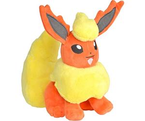 PoKéMoN BO36773, Flamara Peluche (20 cm), Seres de fantasía en la Serie de Videojuegos del Mismo Nombre
