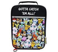 Pokémon Bolsa de almuerzo de para niños | Aventura ¡Atrápalos a todos! | Contenedor de comida con personajes para niños y niñas | Lleva la magia contigo a todas partes