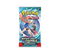 Pokémon - Booster Aventuras Conjunto | 10 Cartas Oficiales JCC Extensión Escarlata y Violeta | Cartas Aleatorias con Ex e Ilustraciones Especiales