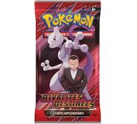 Pokémon - Booster Rivalidades Destinas | 10 Cartas Oficiales JCC | Extensión Escarlata y Violeta | Cartas Aleatorias con Ex e Ilustraciones Especiales