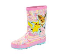 Pokemon - Botas de Agua Pikachus, Jigglypuff, Eevee Diseño Personajes Niñas