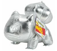 Pokemon BULBASAUR Plata 20.3cm Peluche Nuevo Con Etiquetas 25TH Aniversario