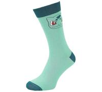 Pokémon Bisasam Unisex Calcetines Turquesa EU 39-42 75% Algodón, 23% Poliamida, 2% Elastano