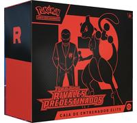 Pokémon: Caja de Entrenador Élite de Escarlata y Púrpura-Rivales Predestinados de JCC Pokémon (1 Carta de promoción con ilustración expandida, 9 Sobres de Mejora y Accesorios prémium)