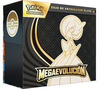 Pokémon: Caja de Entrenador Élite de Megaevolución de Gardevoir de JCC (1 Carta de promoción con ilustración expandida, 9 Sobres de Mejora y Accesorios prémium)