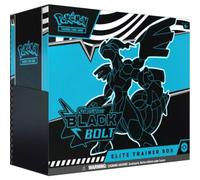 Pokemon- Scarlet & Violet- Black Bolt Elite Trainer Box ETB, Multicolor, 7 Inches (W) x 7.5 Inches (L) x 0.1 Inches (H) (10-10037-112)