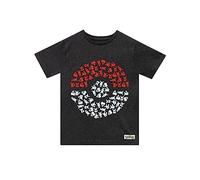 Pokémon Camiseta Camiseta Pikachu para Niños | Camisetas Pokeball para Chicos | Merchandising Oficial de Pikachu | 5-6 Anos