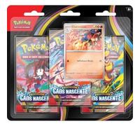 Pokémon Caos Nacente Blíster 3 Bultos Charmeleon ITA
