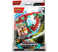 Pokémon Carmesin & Purple Paradox Rift - Kit de coleccionista - Álbum + Booster + Póster (DE) + Heartforcards® Protección de envío