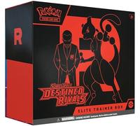 Pokémon Carmesin & Viola 10: Destined Rivals - Estuche de entrenamiento de élite (9 potenciadores y accesorios, protector de envío Heartforcards®)