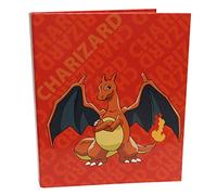 Pokémon- Carpeta 4 anillas, Charizard, Clasificador, Archivador, Carpesano, Color Naranja, Producto Oficial (CyP Brands)