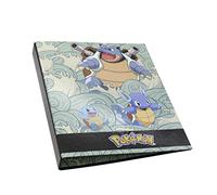 Pokémon- Carpeta 4 Anillas Squirtle, Material escolar, Archivador, Carpesano, Clasificador, Color Azul, Producto Oficial (CyP Brands)