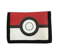 Pokemon Cartera Unisex Negro con Varios Compartimentos Interiores