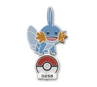 Pokémon Center: Pokémon Gallery Pins: Mudkip Pin de pie, Aleación de zinc/esmalte duro, No es una piedra preciosa