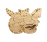 Pokémon Centro: tabla de cortar de madera Pikachu & Eevee Pokémon