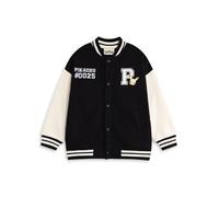 Pokémon Chaqueta Bomber Pikachu para Niños en Negro | Chaqueta universitaria unisex para niños con gráficos | Prendas de abrigo informales de manga larga | Ropa de personaje índice 0025-10-11 años
