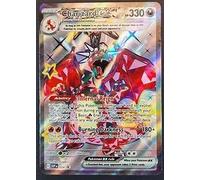Pokemon Charizard ex SVP 074 - Promoción de Estrella Negra de Paldean Fates - Pokemon Brillante - Ultra RARA