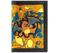Pokemon Charizard No.6 Fuego Naranja Cartera, Naranja, Talla única, Único, Naranja, Taille Unique, Único