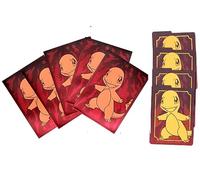 Pokemon Charmander Elite Trainer - Fundas para tarjetas (65 fundas + 4 separadores de cartón)
