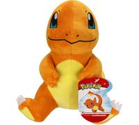 Pokemon Charmander Peluche Fuego 20cm Sentado - Amigo De Pikachu - Jazwares