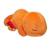 Pokemon Charmander Plush Plush Plush Toy - Adorable Sleeping Charmander - Material de peluche ultra suave perfecto para jugar y dormir - tengo que at
