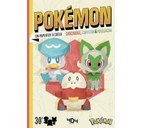 Pokémon Chochodile, Coiffeton & Poussacha: Un papertoy à créer