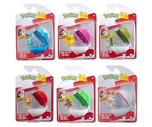 Pokémon Clip´N´Go Actionfigures 95057-19 - Figura Oficial de Pokemon para niños a Partir de 4 años