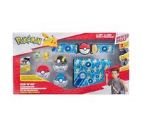 Pokemon Clip N Go Bandolier Promo Set - 5cm Kampf Figure Pikachu & Sprigatito - 3 Poké Balls, Gürtel Tasche - Spielzeugset für Kinder 4+ - Official Pokémon Produkt for Kinderspielzeug